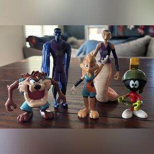 Space Jam Goon Squad and Tune Squad Figures